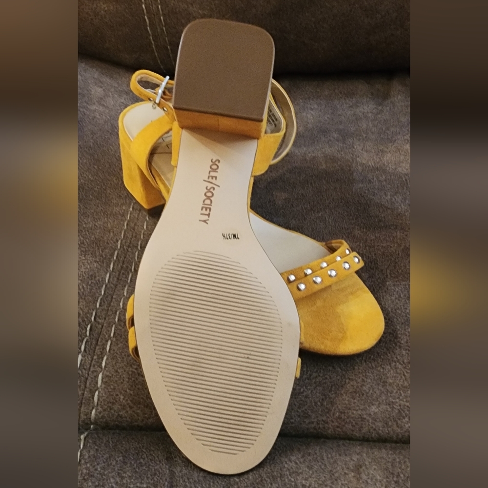 Sole Society block heels new without tags sz 7m - Picture 4 of 5